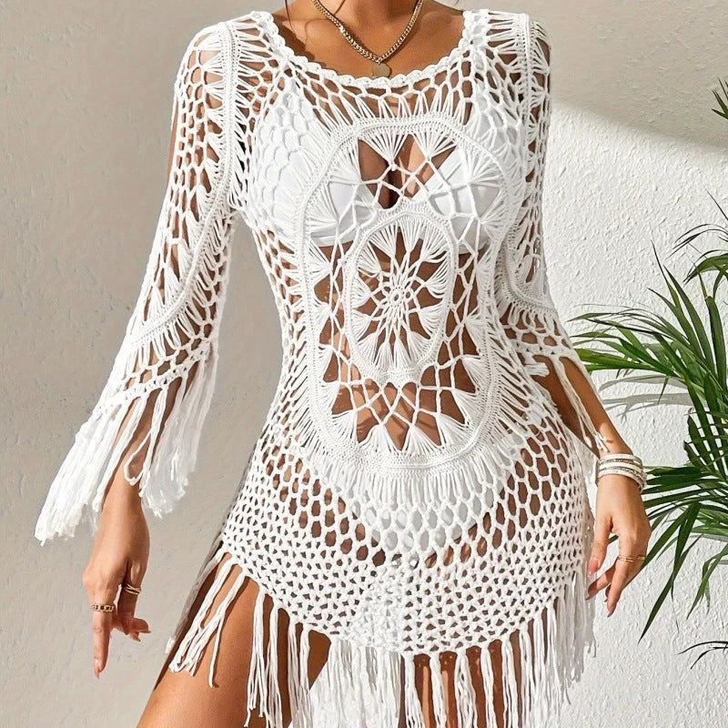 Azure - Vestido Playero de Crochet