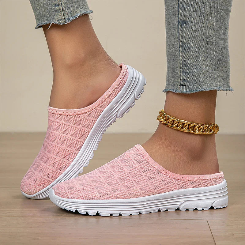 Lara - Zuecos unisex de malla ligera y transpirable