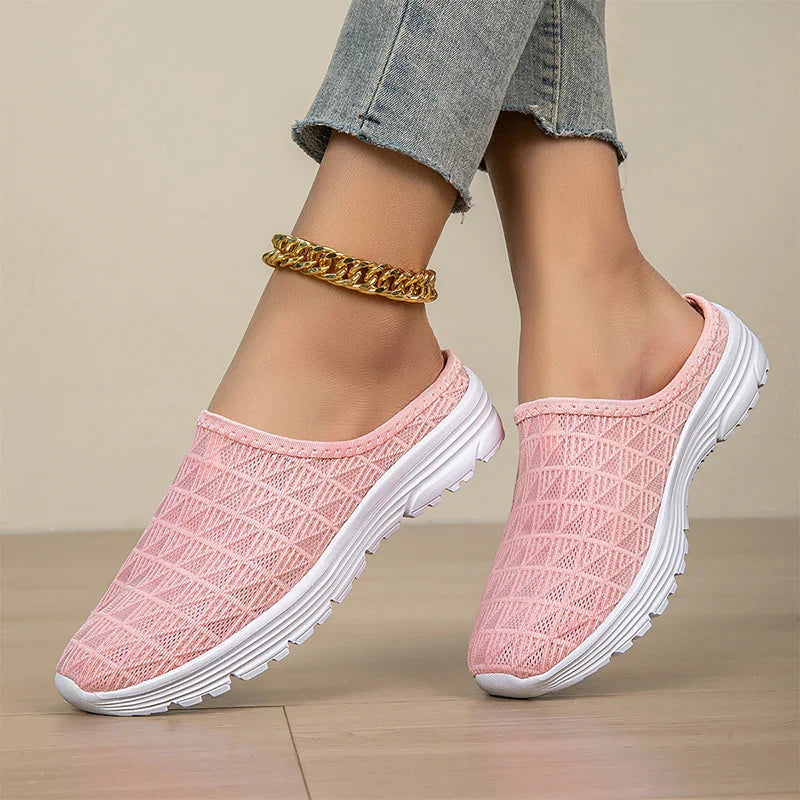 Lara - Zuecos unisex de malla ligera y transpirable