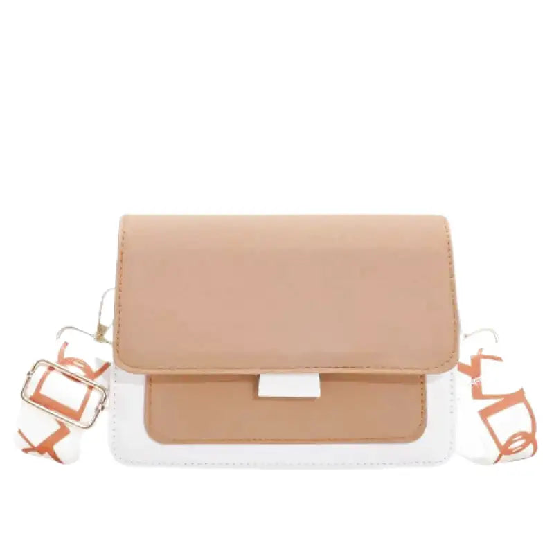SUSANA - Bolso Bandolera Chic con solapa - Marrón - CARMEN VELVET