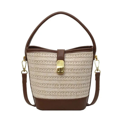 Cloe - Sac à bandoulière tissé compact — image 6