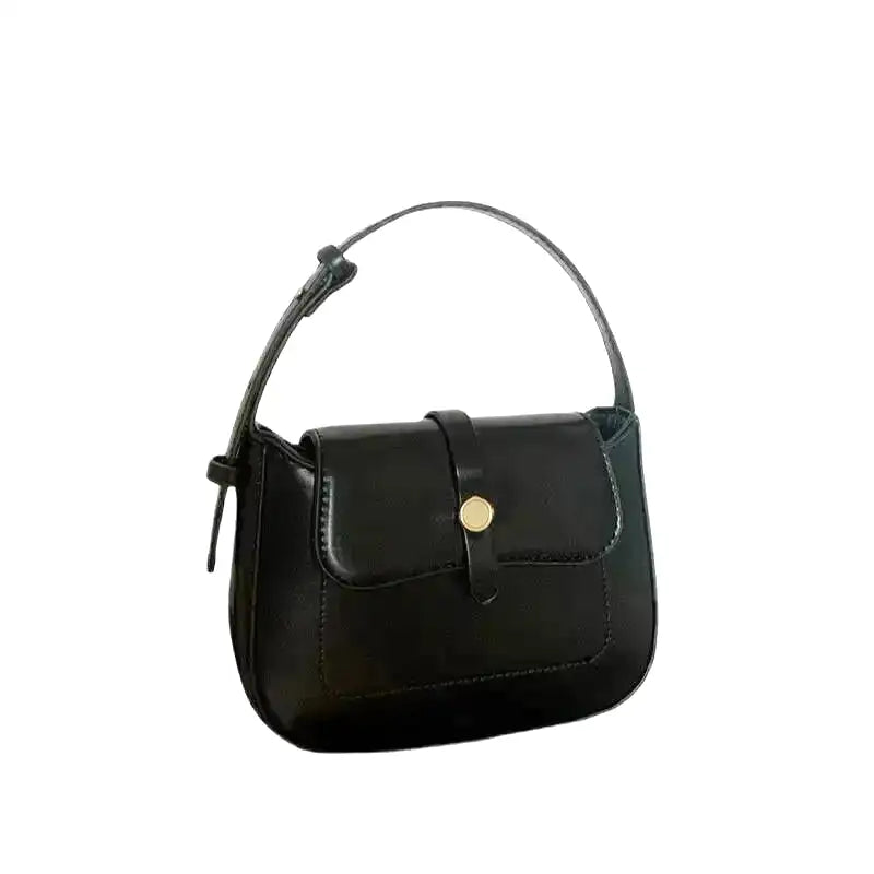 THAÏS - Bolso Pequeño hombro con asa - Negro - CARMEN VELVET