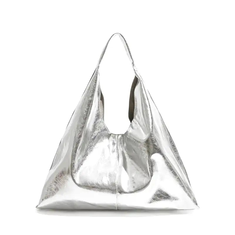 THÉMIS - Bolso Tote en tejido encerado - Gris - CARMEN VELVET