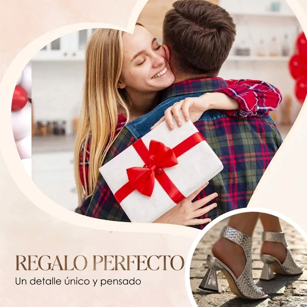 Sabela - Elegantes sandalias de tacón con punta abierta