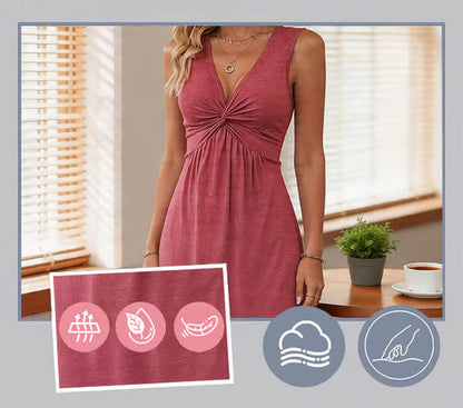 Sara - Vestido favorecedor con efecto silueta estilizada
