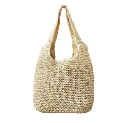 Malena - Bolso hobo de paja de gran capacidad | CARMEN VELVET