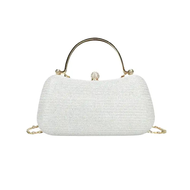 ZÉLIE - Bolso Pequeño de fiesta en bandolera - Gris - CARMEN VELVET