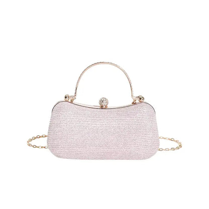 ZÉLIE - Bolso Pequeño de fiesta en bandolera - Rosa - CARMEN VELVET